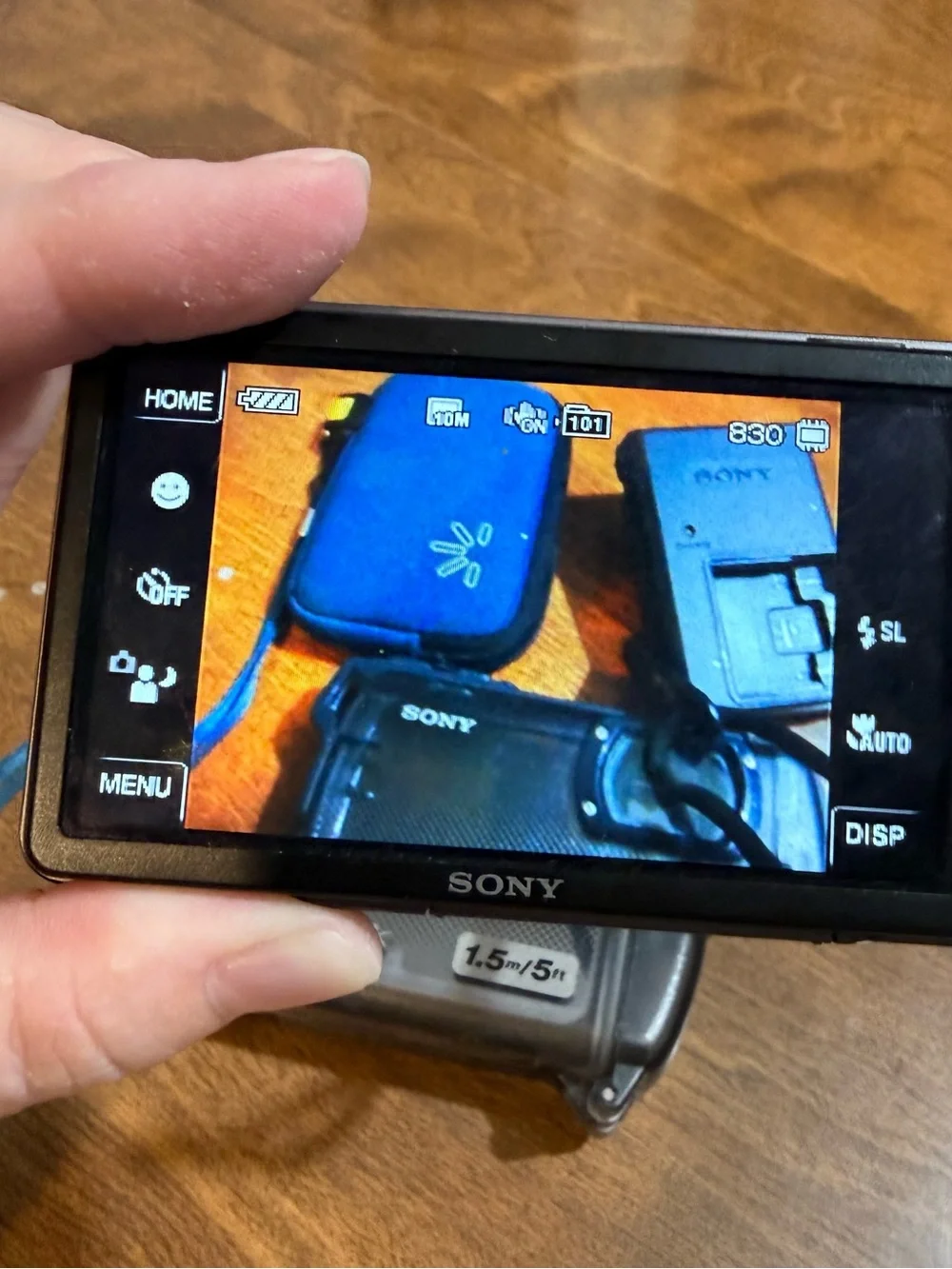 Sony Cyber Shot DSC-T700 Working With Memory Card Charger Waterproof Case